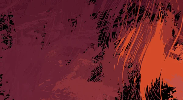 Sanatsal soyut arkaplan. Doku boyalı duvar kağıdı. Boya darbeleriyle yaratıcı bir illüstrasyon. Fırça desenli resim.