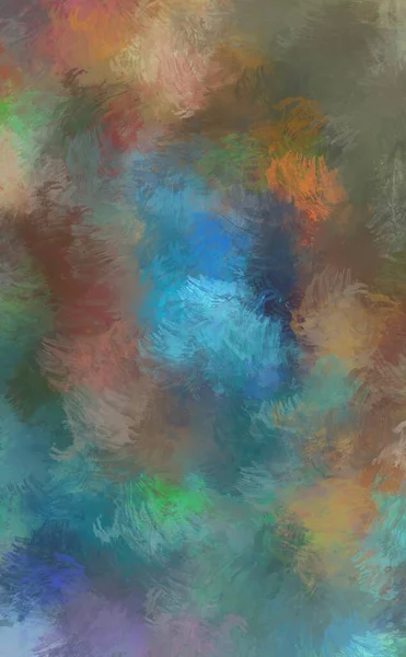 Strokes Paint Illustration Brushed Painted Abstract Background Brush Stroked Painting — Stock Photo, Image