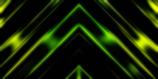 Abstract Stralende Geometrische Lichten Achtergrond Fractale Symmetrische Grafische Illustratie Intersecterende — Stockfoto