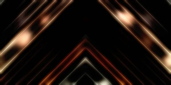 Latar Belakang Cahaya Geometris Abstrak Ilustrasi Grafis Fraktal Simetris Berpotongan — Stok Foto