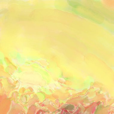 El yapımı sürreal soyut desenli suluboya. Modern sanatsal resim. 2D çizim. Arkaplan boyası karışımı. Yaratıcı duvar sanatı. Çağdaş sanat.