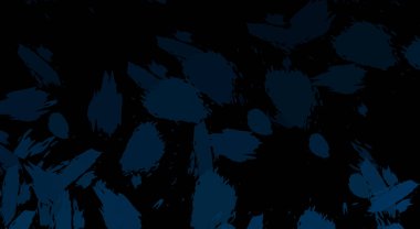 Canlı fırça darbeleriyle boyanmış. Renkli desenli resim. Fırçalanmış duvar kağıdını boya.