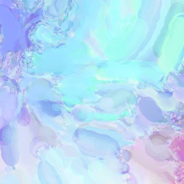 El yapımı sürreal soyut desenli suluboya. Modern sanatsal resim. 2D çizim. Arkaplan boyası karışımı. Yaratıcı duvar sanatı. Çağdaş sanat.