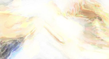 Çağdaş sanat. El yapımı resim. Modern sanat eserleri. Yüzeyde suluboya fırça darbeleriyle resim yapmak. 2D çizim. Sanatsal arkaplan resmi. Tablo üzerinde soyut resim. Renkli doku.