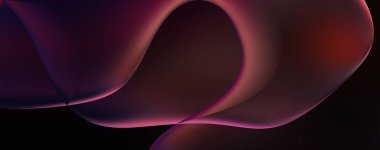 Soyut arkaplan. Değişken renk değişim dalgaları, dinamik hareketlerle. Işık dalgalarının neon renkli soyut tasarımı. Duvar kağıdı, afiş, arkaplan, kart, kitap illüstrasyonu, web sitesi.