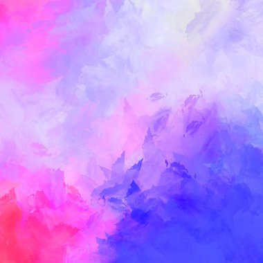 Duvar sanatı Eşsiz ve yaratıcı illüstrasyon. Fırça darbesi ile boyanmış. Renkli fırça darbelerinin soyut arkaplanı. Fırçalanmış canlı duvar kâğıdı. Boyalı sanatsal yaratım.