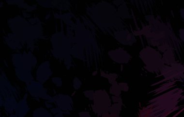 Vahşi fırça darbeleriyle yaratıcı soyut resim. Artistik fırça darbeleriyle donatılmış. Renkli ve canlı bir tasvir. Boyalı sanat.