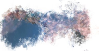 Taranmış Boyalı Soyut Arkaplan. Fırça darbesi ile boyanmış. Sanatsal canlılık ve renkli duvar kağıdı.