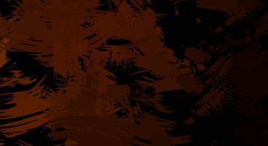 Canlı fırça darbeleriyle boyanmış. Renkli desenli resim. Fırçalanmış duvar kağıdını boya.