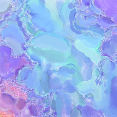 Çağdaş sanat. El işçiliğinin renkli dokusu. Modern resim. Yüzeyde suluboya vuruşlar. Sanatsal arkaplan resmi. Tablo üzerinde soyut resim. Fırça darbeleri. 