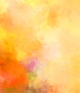 Yaratıcı soyut resim. Artistik fırça darbeleriyle donatılmış. Renkli ve canlı bir illüstrasyon. boyalı sanat.