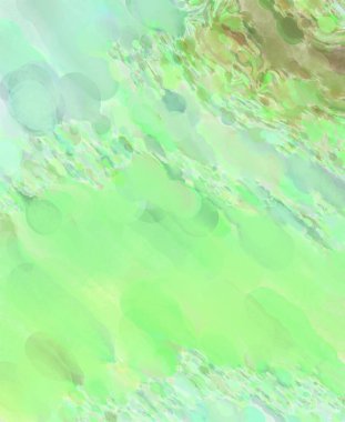 Alkol mürekkebini andıran rahatlatıcı fırça darbelerinin modern resmi. Poster, duvar sanatı, afiş, kart, kitap kapağı veya ambalaj için pastel renkli suluboya resim.