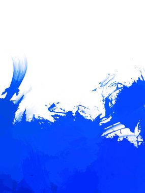 Taranmış Boyalı Soyut Arkaplan. Vahşi kaotik fırça darbeleri. Boya darbeleri. 2D İllüstrasyon. Fırça darbeli resim. 