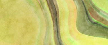 Alkol mürekkebini andıran rahatlatıcı fırça darbelerinin modern resmi. Poster, duvar sanatı, afiş, kart, kitap kapağı veya ambalaj için pastel renkli suluboya resim.