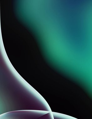 Soyut arkaplan. Değişken renk değişim dalgaları, dinamik hareketlerle. Işık dalgalarının neon renkli soyut tasarımı. Duvar kağıdı, afiş, arkaplan, kart, kitap illüstrasyonu, web sitesi.