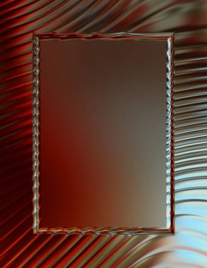 Soyut çerçeveli arkaplan. Renkli, canlı, dalgalı bir duvar kağıdı. Merkezi çerçeveli yaratıcı grafik 2d çizim. Dinamik şekilli modaya uygun sıvı örtüsü.