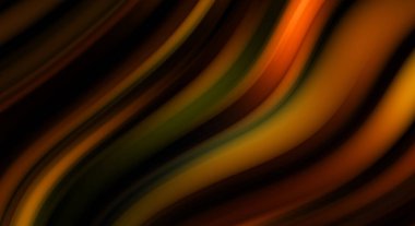 Siyah arka planda renkli düz çizgiler. Sıvı ve sıvı renkli dalgalar karanlıkta akıyor. Duvar kağıdı, afiş, arkaplan, kart, kitap, kapak, poster, afiş, broşür