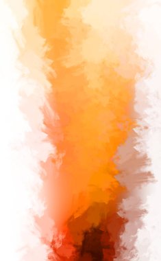 Renkli fırça darbelerinin 2D çizimi. Dekoratif desenli resim. canlı boya desenli arkaplan.