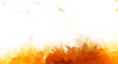 Canlı fırça darbeleriyle boyanmış. Renkli desenli resim. Fırçalanmış duvar kağıdını boya.