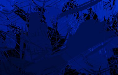 Sanatsal soyut arkaplan. Doku boyalı duvar kağıdı. Boya darbeleriyle yaratıcı bir illüstrasyon. Fırça desenli resim.