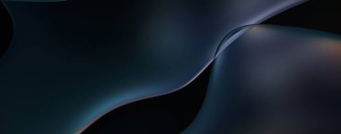 Soyut arkaplan. Değişken renk değişim dalgaları, dinamik hareketlerle. Işık dalgalarının neon renkli soyut tasarımı. Duvar kağıdı, afiş, arkaplan, kart, kitap illüstrasyonu, web sitesi.