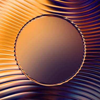 Soyut çerçeveli arkaplan. Renkli, canlı, dalgalı bir duvar kağıdı. Merkezi çerçeveli yaratıcı grafik 2d çizim. Dinamik şekilli modaya uygun sıvı örtüsü.