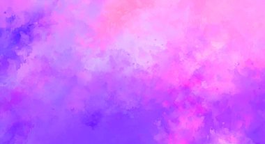 Renkli fırça darbelerinin 2D çizimi. Dekoratif desenli resim. canlı boya desenli arkaplan.