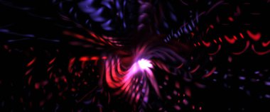 Işık parçacık izleri. Parlayan parçacıkları ve çizgileri olan ışık patlaması yıldızı. Güzel hareketli soyut ışın arkaplanı.