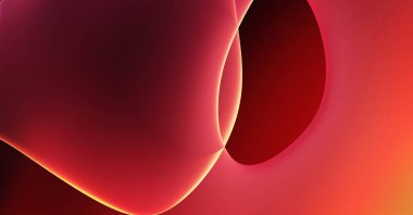 Soyut arkaplan. Değişken renk değişim dalgaları, dinamik hareketlerle. Işık dalgalarının neon renkli soyut tasarımı. Duvar kağıdı, afiş, arkaplan, kart, kitap illüstrasyonu, web sitesi.