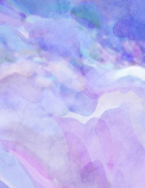 El yapımı sürreal soyut desenli suluboya. Modern sanatsal resim. 2D çizim. Arkaplan boyası karışımı. Yaratıcı duvar sanatı. Çağdaş sanat