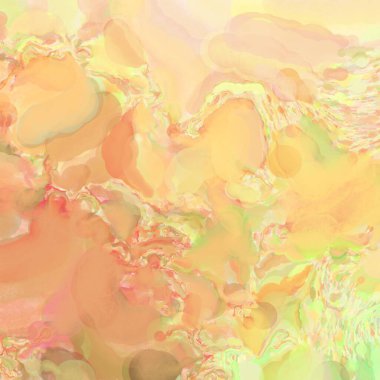 Soyut doku. Yüzeyde etkileyici el yapımı suluboya. Suluboya fırça darbeleri. Modern sanat. Çok renkli arkaplan. Çağdaş duvar sanatı. Renkli bir fon. 2d illüstrasyon.