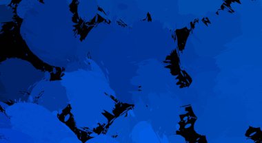 Canlı fırça darbeleriyle boyanmış. Renkli desenli resim. Fırçalanmış duvar kağıdını boya.