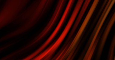 Siyah arka planda renkli düz çizgiler. Sıvı ve sıvı renkli dalgalar karanlıkta akıyor. Duvar kağıdı, afiş, arkaplan, kart, kitap, kapak, poster, afiş, broşür