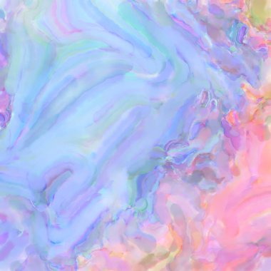 Çağdaş sanat. El işçiliğinin renkli dokusu. Modern resim. Yüzeyde suluboya vuruşlar. Sanatsal arkaplan resmi. Tablo üzerinde soyut resim. Fırça darbeleri.