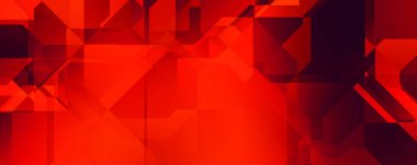 Soyut geometrik duvar kağıdı. Geometrik renkli şekiller. Çokgen arka plan. Bir teknolojinin dijital illüstrasyonuName.