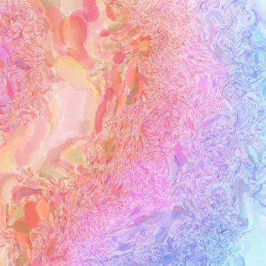 Soyut doku. Yüzeyde etkileyici el yapımı suluboya. Suluboya fırça darbeleri. Modern sanat. Çok renkli arkaplan. Çağdaş duvar sanatı. Renkli bir fon. 2d illüstrasyon.