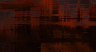 Soyut arkaplan. Yaşlanmış grunge dokusunda geometrik elementler. Farklı renk desenli grafiksel illüstrasyon.