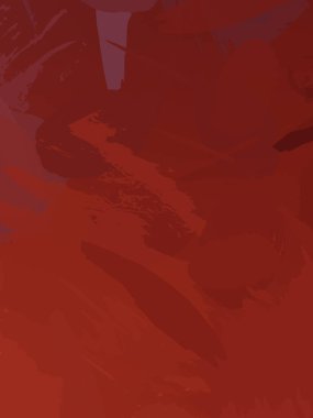 Fırça darbesi ile boyanmış. Sanatsal canlılık ve renkli duvar kâğıdı. Kaotik resim. Taranmış Boyalı Soyut Arkaplan. 