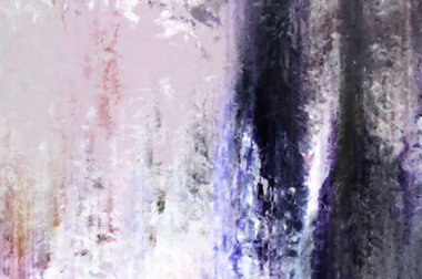 Modern sanat. Renkli çağdaş sanat eserleri. Renkli boya darbeleri. Soyut arkaplanda fırça darbeleri. Fırça boyası. Eşsiz duvar sanatı.