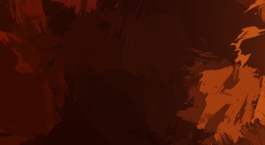 Fırça darbesi ile boyanmış. Sanatsal canlılık ve renkli duvar kâğıdı. Kaotik resim. Taranmış Boyalı Soyut Arkaplan. 