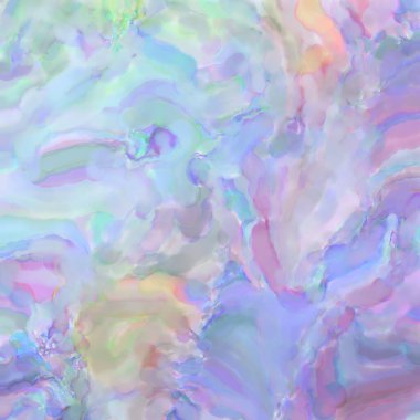 Pastel renklerde suluboya resim. Poster, duvar sanatı, afiş, kart, kitap kapağı ya da ambalaj için rahatlatıcı kompozisyonun yumuşak renkli çizimi. Modern fırça darbeleri resim.