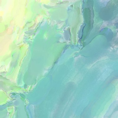 El yapımı sürreal soyut desenli suluboya. Modern sanatsal resim. 2D çizim. Arkaplan boyası karışımı. Yaratıcı duvar sanatı. Çağdaş sanat.