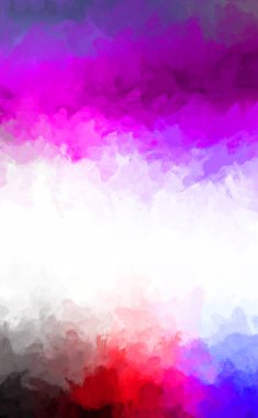 Taranmış Boyalı Soyut Arkaplan. Fırça darbesi ile boyanmış. Sanatsal canlılık ve renkli duvar kağıdı.