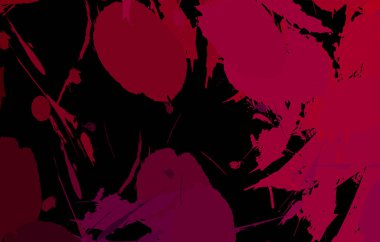 Sanatsal soyut arkaplan. Doku boyalı duvar kağıdı. Boya darbeleriyle yaratıcı bir illüstrasyon. Fırça desenli resim.