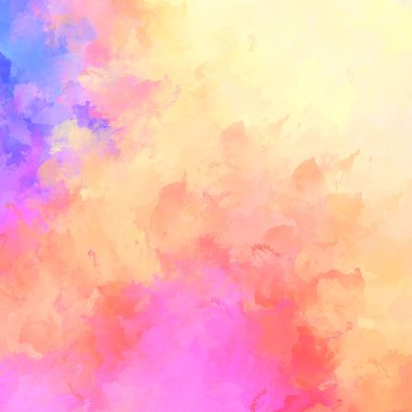 Boya darbeleri. 2D İllüstrasyon. Taranmış Boyalı Soyut Arkaplan. Fırça darbesi ile boyanmış. Modern sanat.