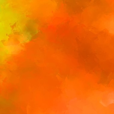 Canlı fırça darbeleriyle boyanmış. Renkli desenli resim. Fırçalanmış duvar kağıdını boya.