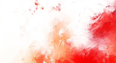 Canlı fırça darbeleriyle boyanmış. Renkli desenli resim. Fırçalanmış duvar kağıdını boya.