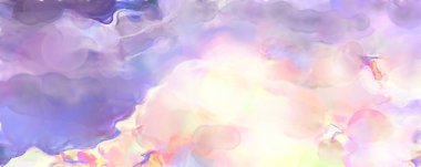 Suluboya fırça darbeleri. Modern sanat. Soyut doku. 2D çizim. Yüzeyde etkileyici el yapımı suluboya. Renkli bir fon. Çok renkli arkaplan. Çağdaş duvar sanatı. 