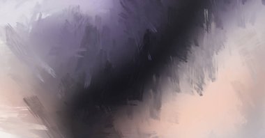 Sanatsal soyut arkaplan. Doku boyalı duvar kağıdı. Boya darbeleriyle yaratıcı bir illüstrasyon. Fırça desenli resim.