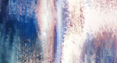 Modern sanat. Renkli çağdaş sanat eserleri. Renkli boya darbeleri. Soyut arkaplanda fırça darbeleri. Fırça boyası. Eşsiz duvar sanatı.